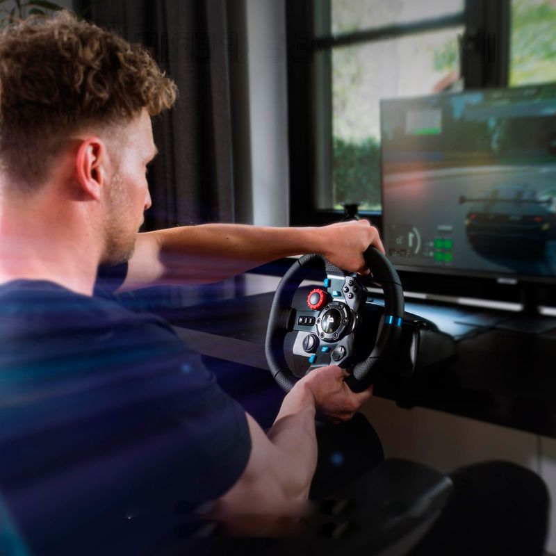 Volante-y-Pedales-Logitech-G29-Driving-Force-para-Simulacion-de-Carreras