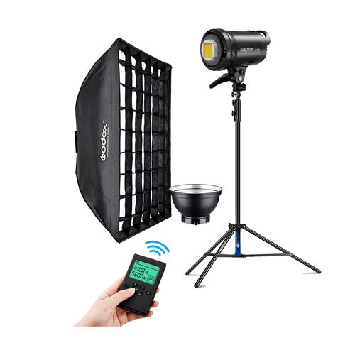 Combo Luz Continua K&F Concept ST-60W+Parante+Softbox FW70100