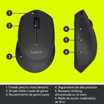 Logitech---Mouse-M280-Wireless-para-Windows-Mac-Linux---Negro