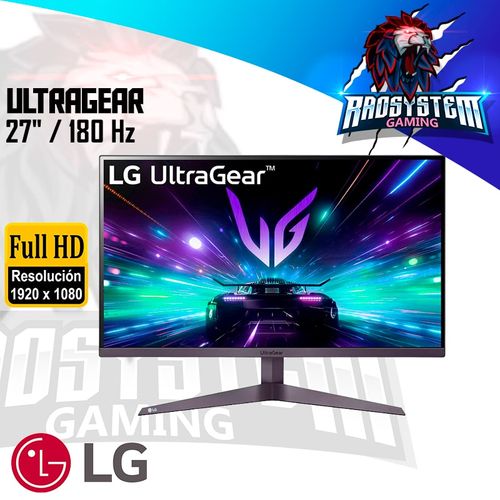 Monitor LG Gaming 27GS50F UltraGear 27" FHD 180Hz HDMI / DISPLAYPORT