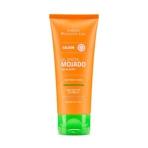 Gel Efecto Mojado Placenta Life Saloon - Tubo 200 G