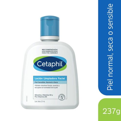 Loción Limpiadora Cetaphil Piel Sensible - Frasco 237 ML
