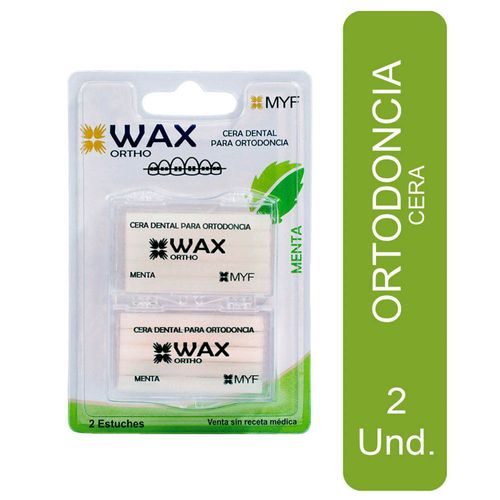 Cera Dental Wax Ortho para Ortodoncia - Blister 2 UN