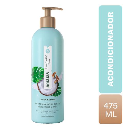 Acondicionador Amarás Rizos Control Frizz - Frasco 475 ML