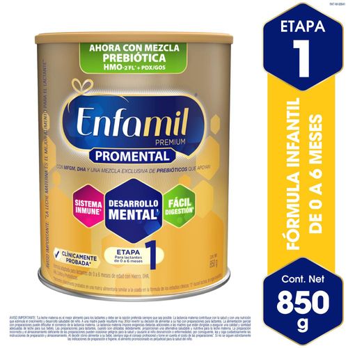 Fórmula Infantil Enfamil 1 ProMental - Lata 850 G