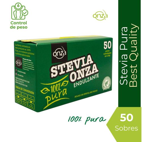 Stevia Onza Pura Endulzante Polvo