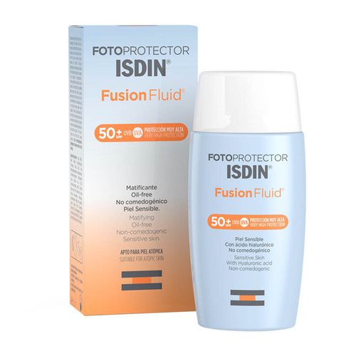 Fotoprotector Isdin Extrem Fusion Fluido Ultraligero SPF 50+ Piel Normal a Seca - Tubo 50 ML