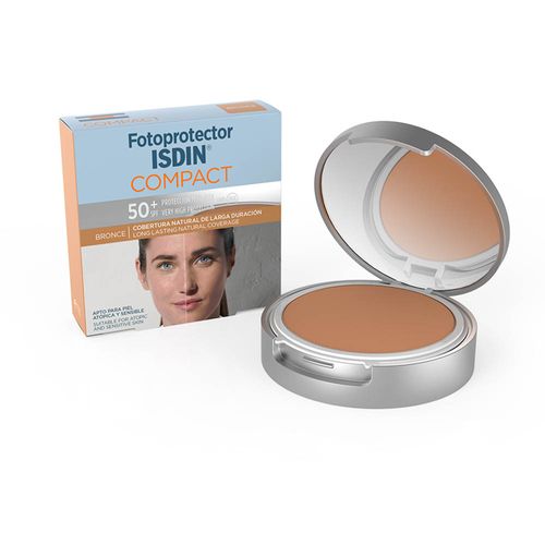 Polvo Compacto Tono Bronce Isdin con Fotoprotector 50+