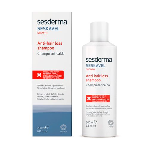 Shampoo Anticaída Hair Capilar Seskavel Sesderma - Frasco 200 ML