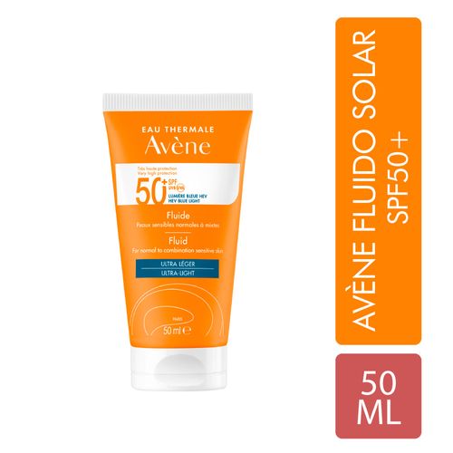 Fotoprotector Avène Fluido SPF 50