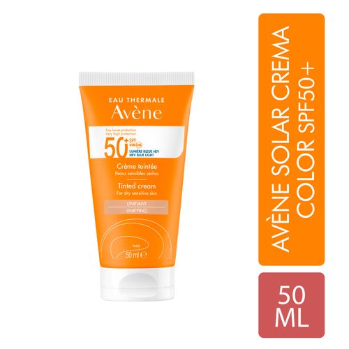 Fotoprotector Crema Avène Color SPF 50