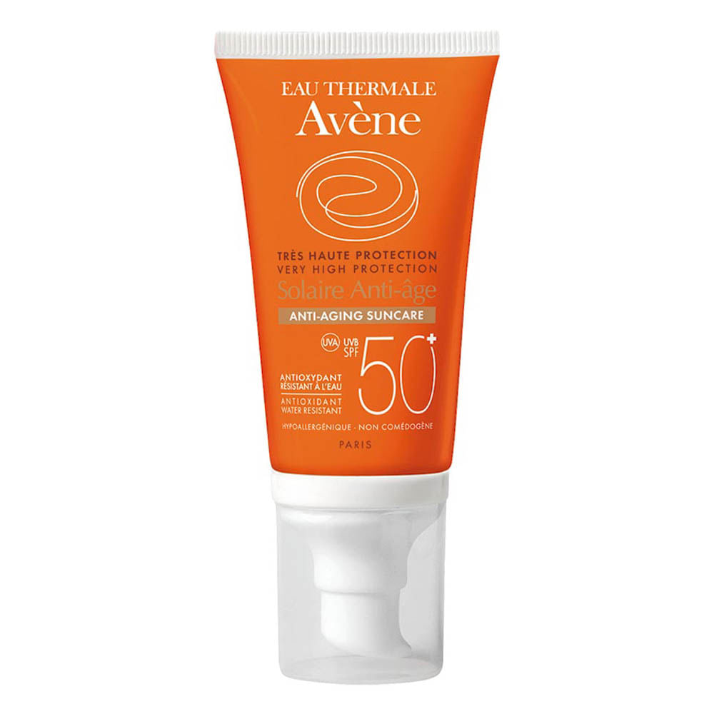 Eau Thermale Avène Solar Anti-Edad Color SPF 50+ - Tubo 50 ML