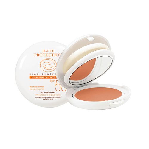 Polvo Compacto Avène con Fotoprotector Dorado SPF 50
