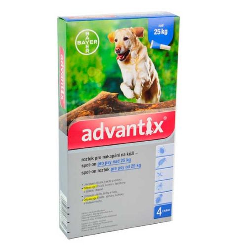 Pipeta Antipulgas para Perros Advantix de 25 a 40kg