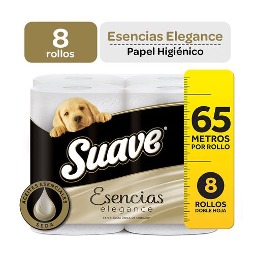 Papel Higiénico Suave Esencias - Pack 8 UN