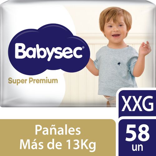 Pañales Babysec Super Premium Talla XXG