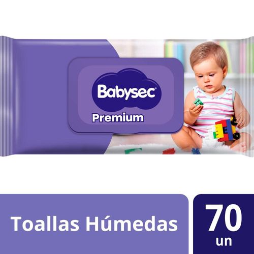 Toallitas Húmedas Babysec Premium Aloe Vera