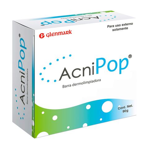 Jabón Acnipop Dermolimpiadora - Barra 90 G