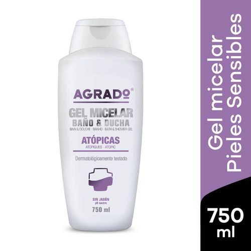 Gel Micelar Agrado Atópicas - Frasco 750 ML