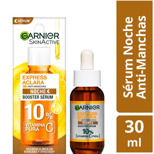 Sérum Anti Manchas de Noche Garnier Skin Active Express Aclara