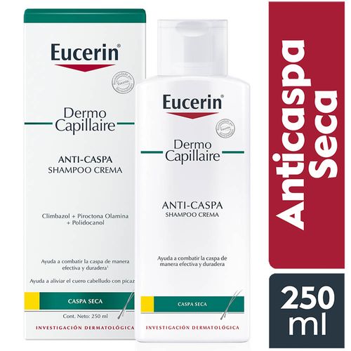 Shampoo Eucerin Anticaspa Seca - Frasco 250 ML