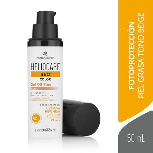 Fotoprotector Heliocare 360° Tono Beige SPF50+