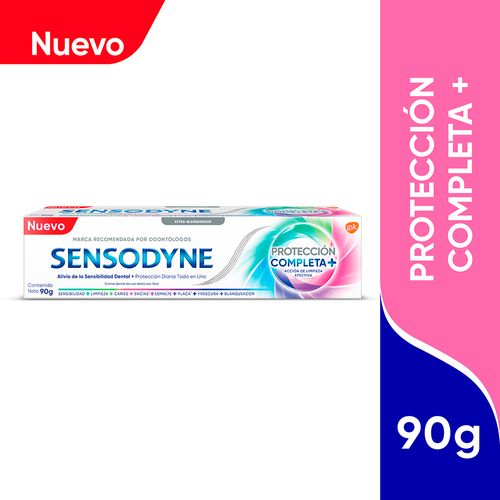 Crema Dental Diaria Sensodyne Protección Completa - Tubo 90 GR