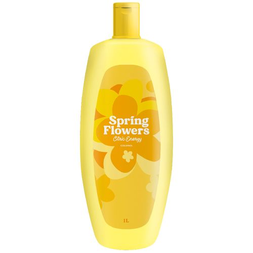 Colonia Cítrica Energy Spring Flow - Frasco 1000 ML