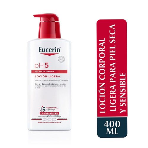 Loción Hidratante Eucerin pH5 Piel Seca y Sensible