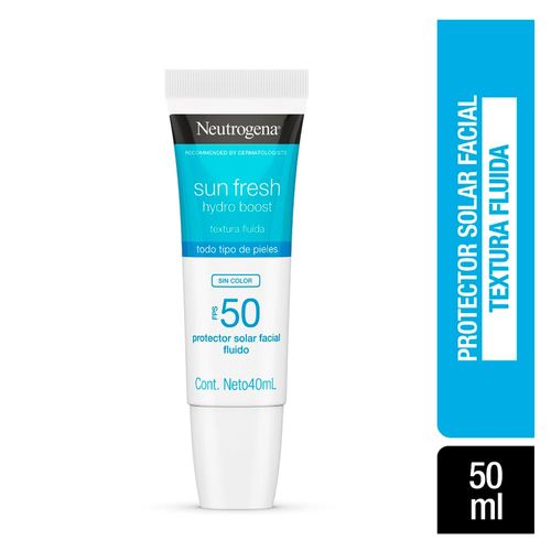 Sun Fresh Neutrogena Hydro Boost Sin Color FPS 50