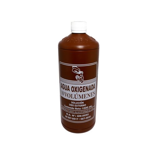 Agua Oxigenada Alkofarma Vol. 10 - Frasco 1000 ML