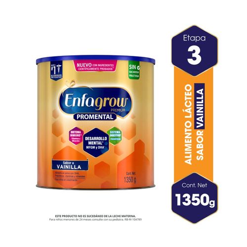 Enfagrow Promental Sabor Vainilla - Caja 1350 G