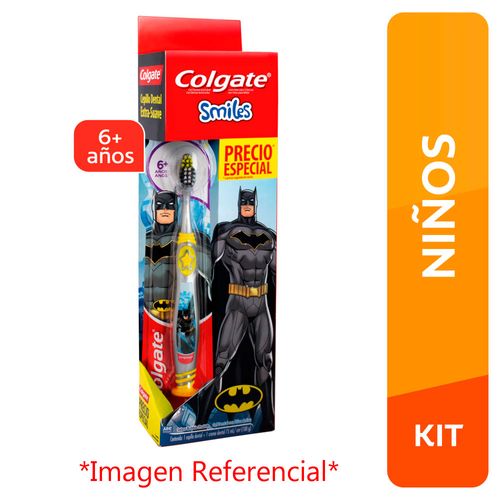 Pack Dental para Niños Colgate Smiles Cepillo 6+ Años & Crema - Caja 2 UN