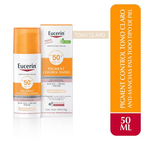 Protector Solar Eucerin Pigment Control Tono Claro