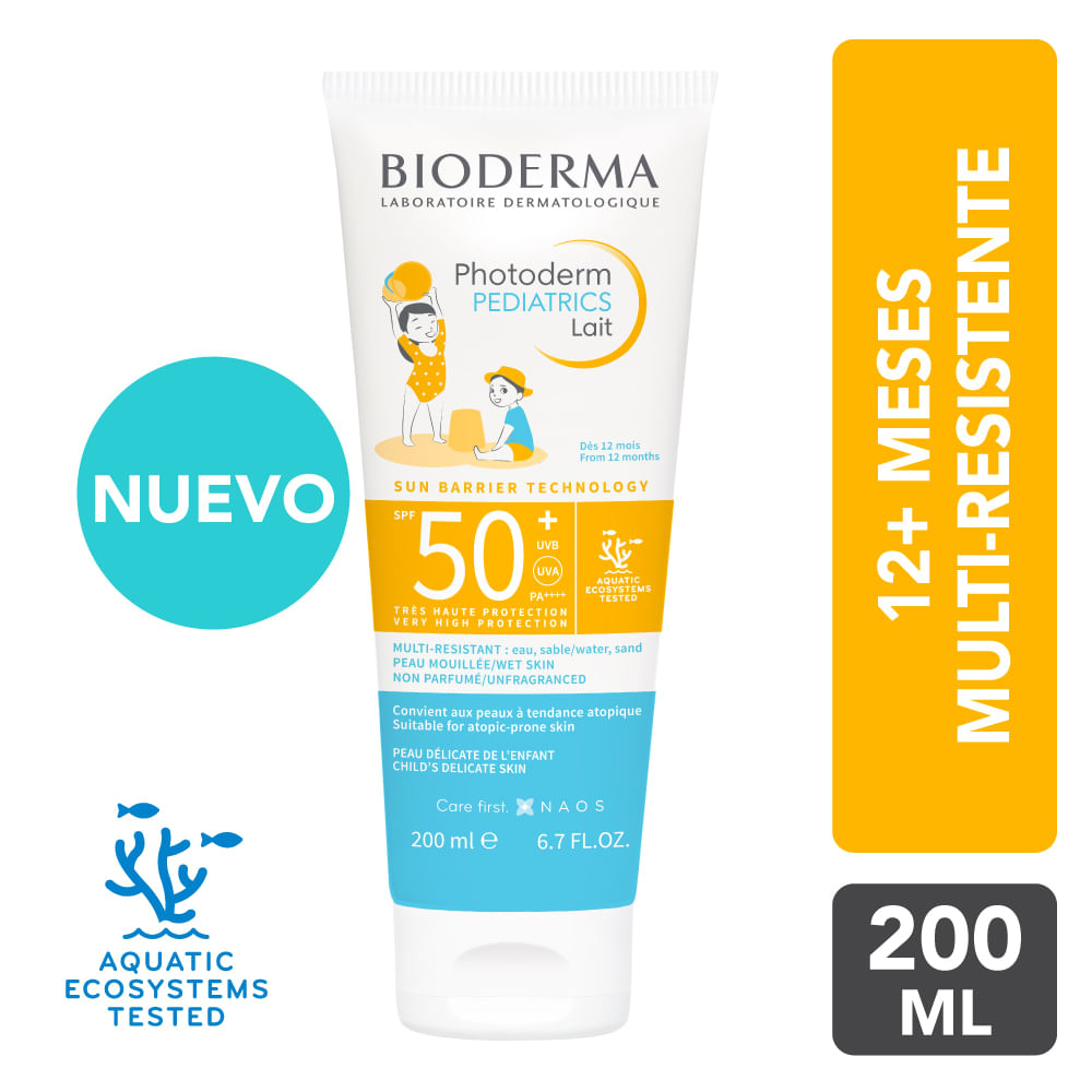Fotoprotector Photoderm Bioderma Pediatrics Lait SPF50+