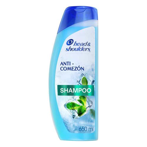 Shampoo Anti-Comezón Head & Shoulders Menta Extra Refrescante 650 ml