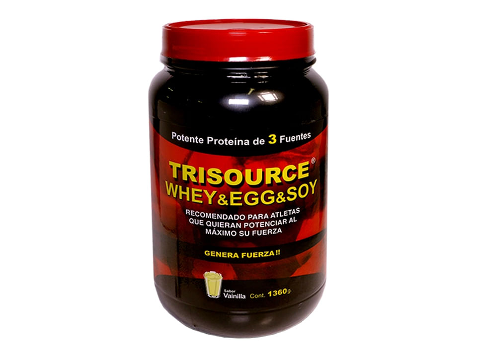 Proteínas Trisource Polvo Sabor Vainilla - Pote 1360 G