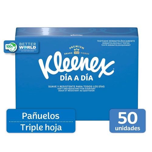 Pañuelo Facial Kleenex Original - Caja 50 UN