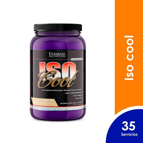 Proteína Aislada ISO COOL  Vainilla Ultimate Nutrition