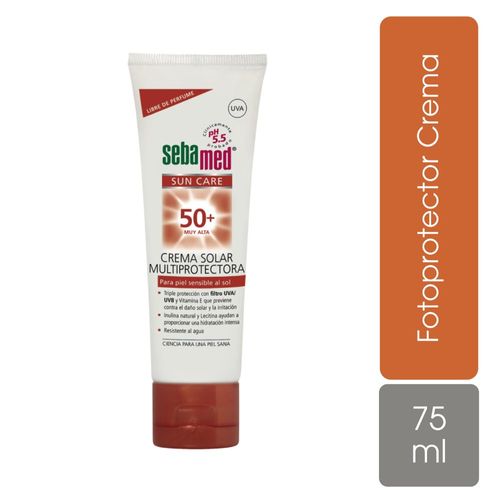 Fotoprotector Sebamed Sun Care SPF 50+ - Tubo 75 ML