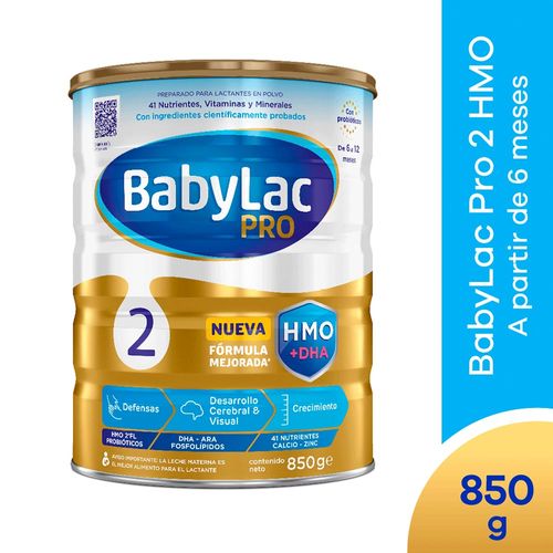 Babylac Pro 2 HMO DHA 850 g