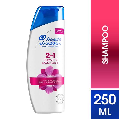 Shampoo 2 en 1 Head & Shoulders Suave y Manejable