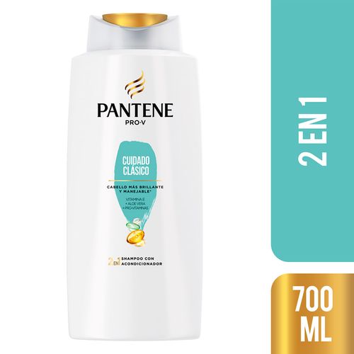 Shampoo 2 en 1 Cuidado clásico Pantene Pro-V - Frasco 700 ML