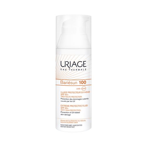 Protector Solar Fluido Bariésun 100 Uriage SPF50+ - Frasco 50 ML