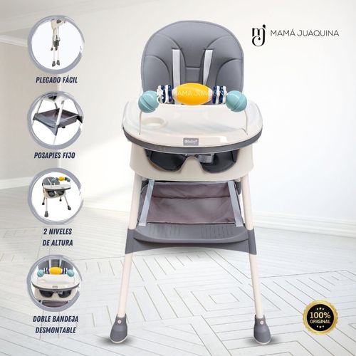 Silla de comer «DALI 633» Gris