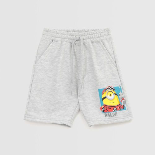 Short Para Niño Minions Solid Ralph