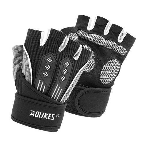 Guantes Deportivos AOLIKES A-115B Gym Levantamiento Pesas