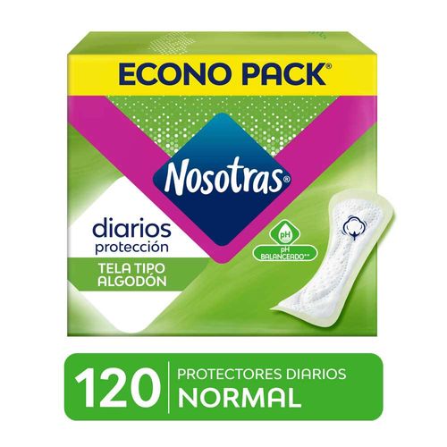 Protectores Diarios Normal Nosotras - Caja 120 UN
