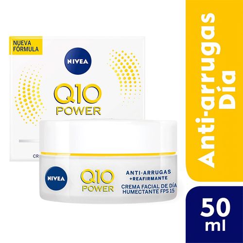 Crema De Día Antiarrugas Q10 Nivea Visage - Pote 50 ML