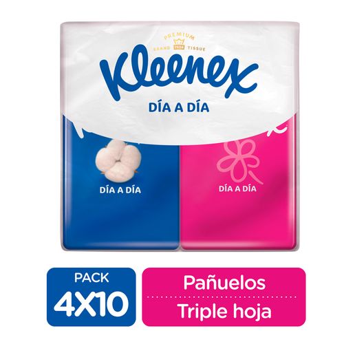 Pañuelo Facial Kleenex Original - Paquete 4 UN